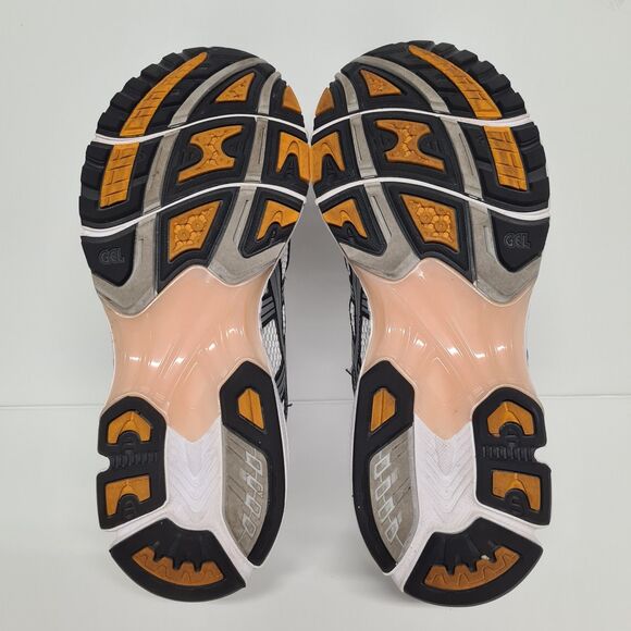 Asics Gel Kayano 14 Mens 10 Silver White Orange Activewear Athleisure Running main image 7